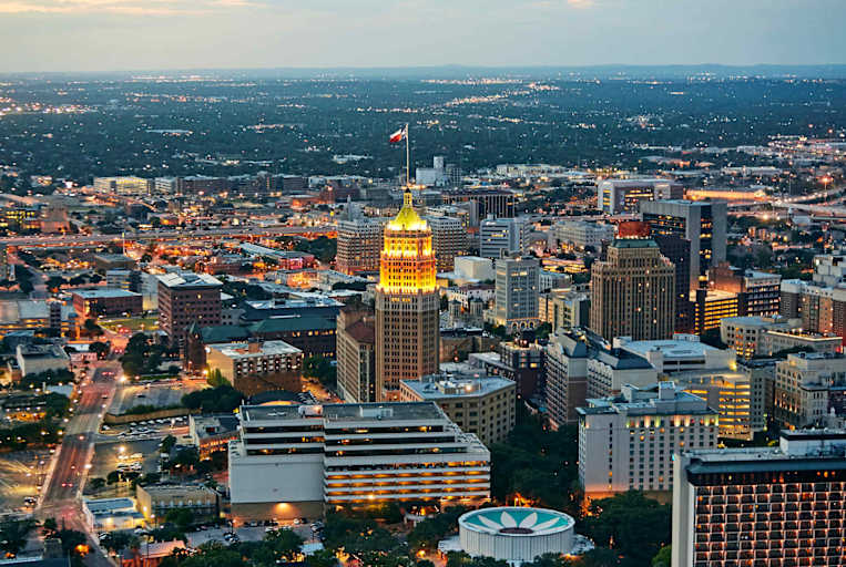 San Antonio, TX cityscape